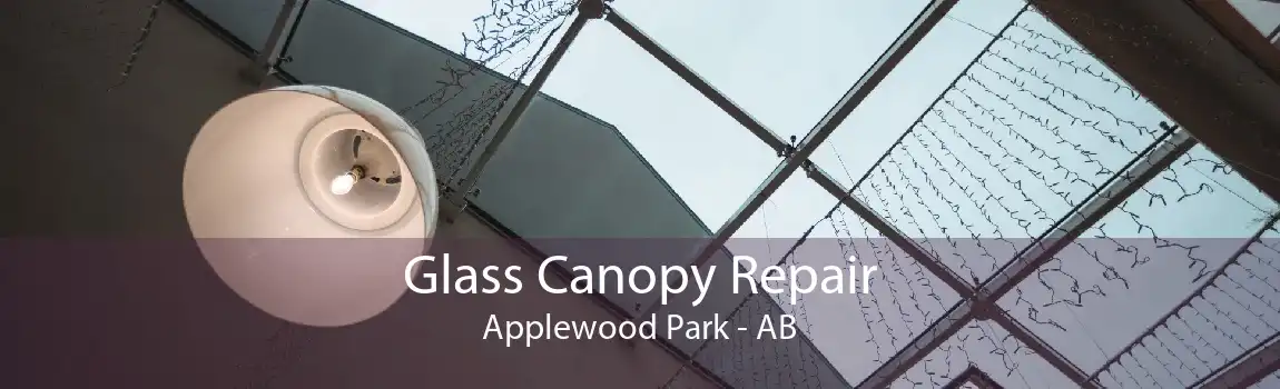 Glass Canopy Repair Applewood Park - AB