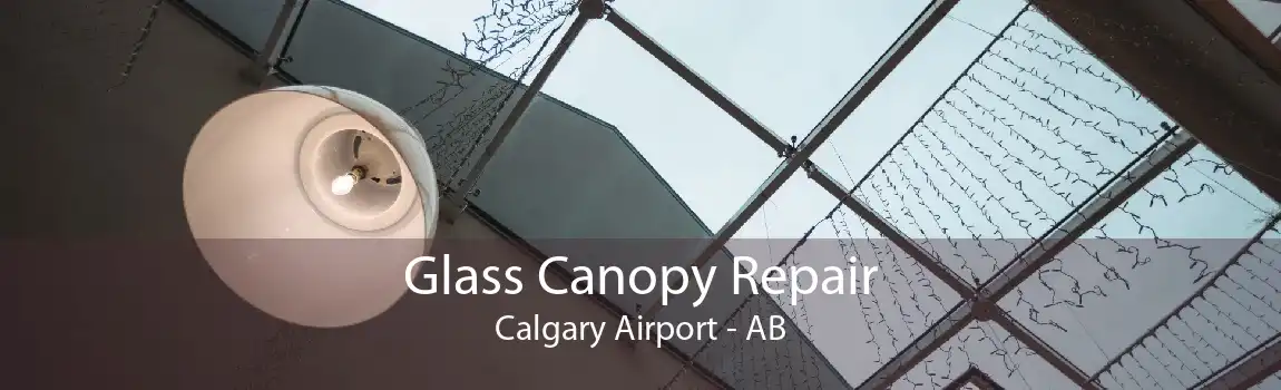 Glass Canopy Repair Calgary Airport - AB