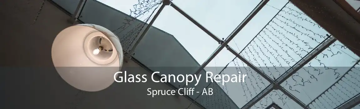 Glass Canopy Repair Spruce Cliff - AB
