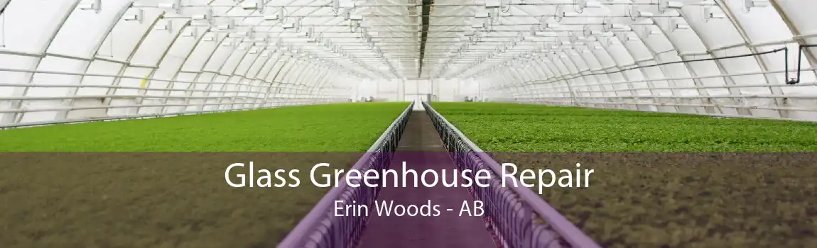 Glass Greenhouse Repair Erin Woods - AB