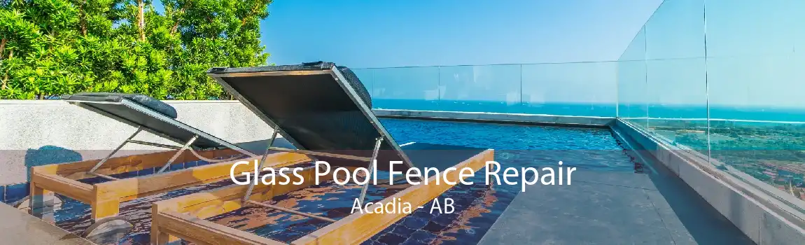 Glass Pool Fence Repair Acadia - AB