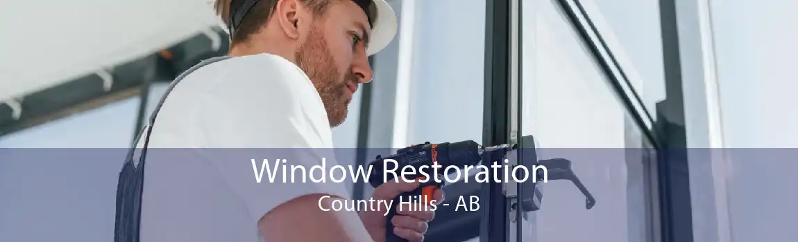Window Restoration Country Hills - AB